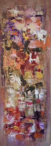 Картина под названием "melancholy" - Adel Barnat, Подлинное произведение искусства, Акрил Установлен на Деревянная рама для…