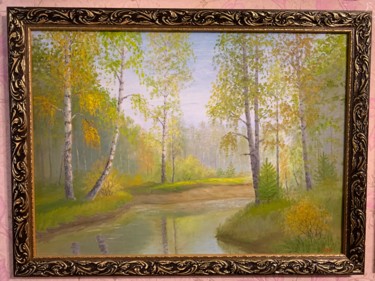 Картина под названием "Природа 6" - Леонид Мальшаков, Подлинное произведение искусства, Масло