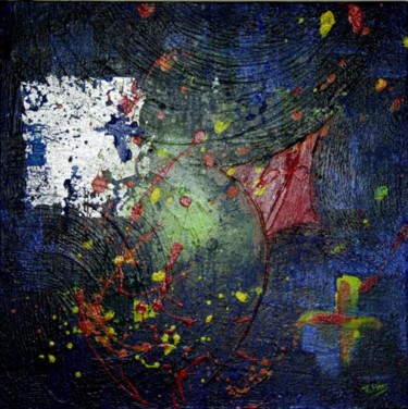 Peinture intitulée "Régénérescence" par Baron Samdi, Œuvre d'art originale, Huile