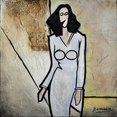 Peinture intitulée "Julia.jpg" par René Barranco, Œuvre d'art originale, Huile