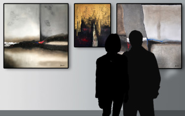 Digitale Kunst mit dem Titel "galerie-rene-barran…" von René Barranco, Original-Kunstwerk, Fotomontage