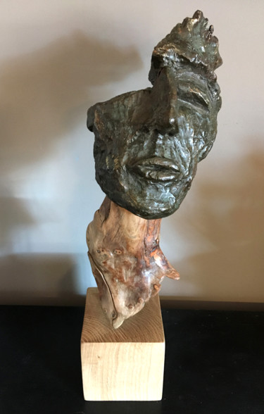 Sculpture titled "Fractures" by René Barranco, Original Artwork, Clay