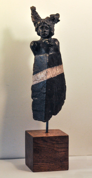 Escultura intitulada "Atlanna" por René Barranco, Obras de arte originais, Argila
