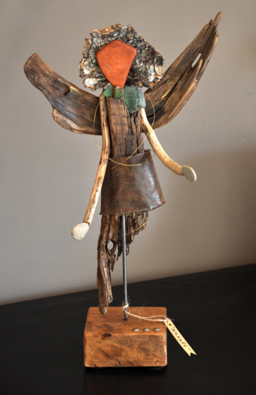 雕塑 标题为“Nanaël” 由René Barranco, 原创艺术品, 木