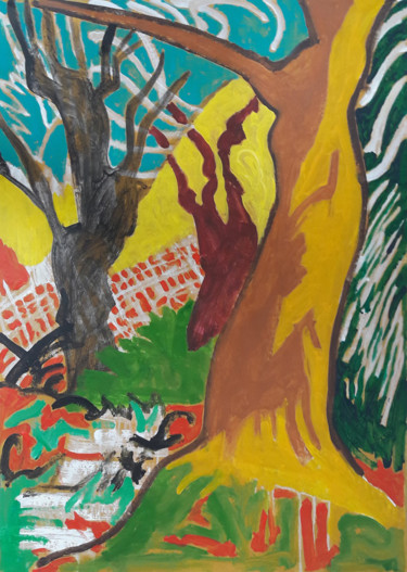 Printemps précoce 2 92x65 cm ©2018 par Barrie Walker