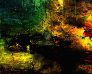 Digital Arts titled "Lair of Forgotten A…" by Barry Farley Visual Arts, Original Artwork, Digital Painting