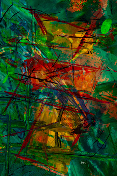Цифровое искусство под названием "The Wonders of You" - Barry Farley Visual Arts, Подлинное произведение искусства, Цифровая…