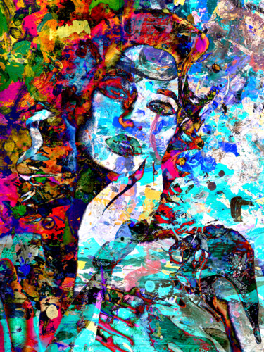 Arts numériques intitulée "Beauty's Expiration" par Barry Farley Visual Arts, Œuvre d'art originale, Peinture numérique Mont…