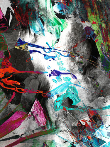 Цифровое искусство под названием "Violent Fusion of E…" - Barry Farley Visual Arts, Подлинное произведение искусства, Цифров…