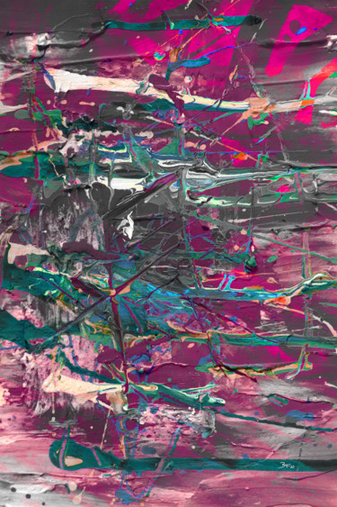 Digitale Kunst mit dem Titel "Material Rejection…" von Barry Farley Visual Arts, Original-Kunstwerk, Digitale Malerei Auf An…
