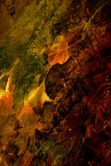 Gold Turned to Bronze Digital Arts titled "Gold Turned to Bron…" by Barry Farley Visual Arts, Original Art, Digital Painting Mounted on Other rigi…