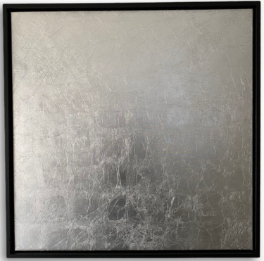"Argenti 100" Silver Leaf Pittura intitolato ""Argenti 100" Silve…" da Bart Stillekens, Opera d'arte originale, Lacca