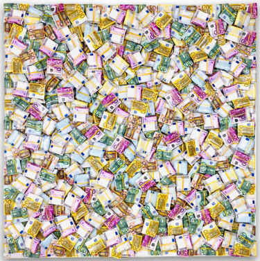 "Euro Painting" Peinture intitulée ""Euro Painting"" par Bart Stillekens, Œuvre d'art originale, Laque