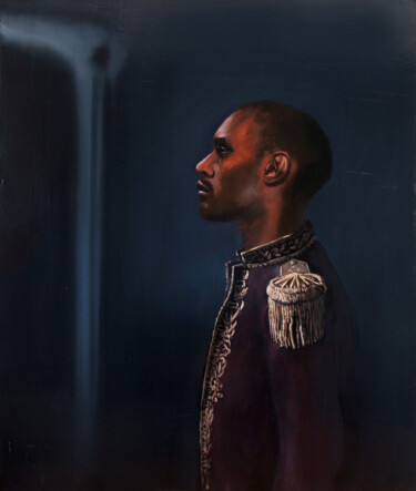 Картина под названием "The General" - Bart Van Zweeden, Подлинное произведение искусства, Масло