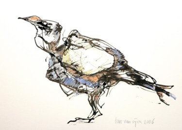 "bird" başlıklı Tablo Bart Van Oijen tarafından, Orijinal sanat
