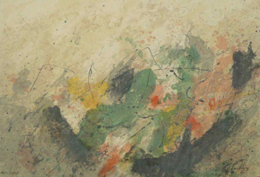 Incisioni, stampe intitolato "Nucleate - etching…" da Baruj Salinas, Opera d'arte originale, Acquaforte