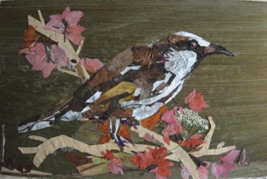 Painting titled "'Bird-White eye'" by Basant Soni, Original Artwork