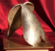 Sculpture titled "Coeur à Corps" by Lionel Bascoulard, Original Artwork, Metals