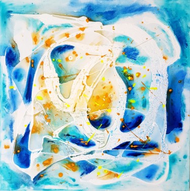Malarstwo zatytułowany „WHITSUNDAY ISLANDS” autorstwa Basia Kilian, Oryginalna praca, Akryl