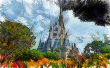 Dessin intitulée "disney-pencil.jpg" par Basilo Enesto, Œuvre d'art originale