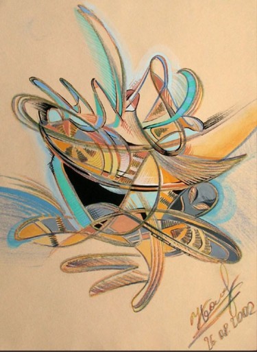 绘画 标题为“abstract” 由Natalia Basova, 原创艺术品