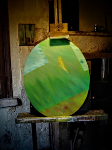 Pintura titulada "Plume.jpeg" por Bastian, Obra de arte original, Oleo