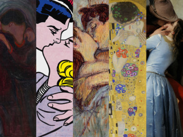 艺术史上的 8 个标志性吻