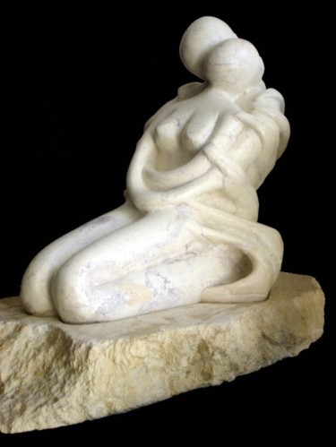 Sculpture titled "Harmony" by Batia Mach Shepherd, Original Artwork, Stone