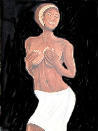 Peinture intitulée "irene" par Michel Breuil, Œuvre d'art originale