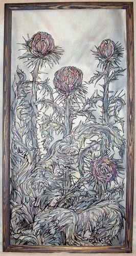 Artigianato intitolato "Flowers 4" da Irina Isaeva, Opera d'arte originale