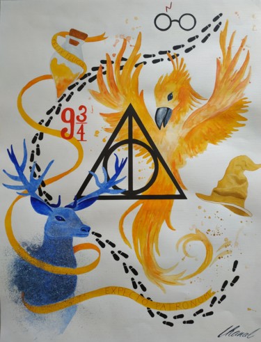 harry potter ➽ 140 Original paintings for sale