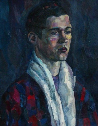 Картина под названием "Портрет Славы" - Александр Батурин, Подлинное произведение искусства