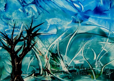 Painting titled "063e Apokalypse.jpg" by Robert Bauer, Original Artwork, Encaustic