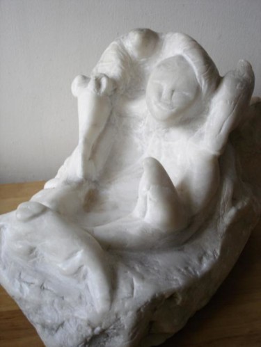Sculpture intitulée "l' arche de noe" par Desmaison, Œuvre d'art originale, Pierre
