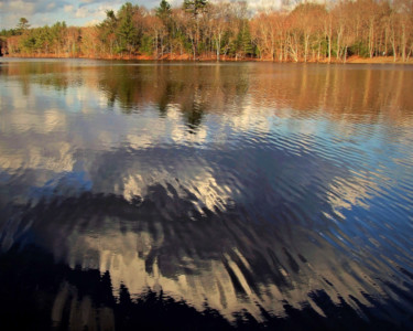 「Silver Lake Reflect…」というタイトルの写真撮影 Bavosi Photoartによって, オリジナルのアートワーク, デジタル