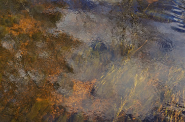 Photographie intitulée "West River Abstract…" par Bavosi Photoart, Œuvre d'art originale, Photographie numérique