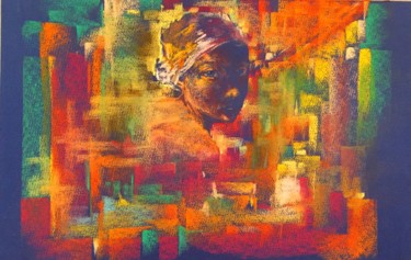 Рисунок под названием ""Воспоминание"" - Сергей Быков, Подлинное произведение искусства, Пастель