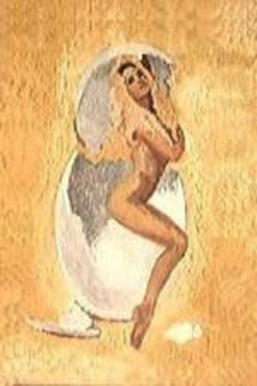 Peinture intitulée "Ursula" par Rose Mélicher, Œuvre d'art originale, Huile
