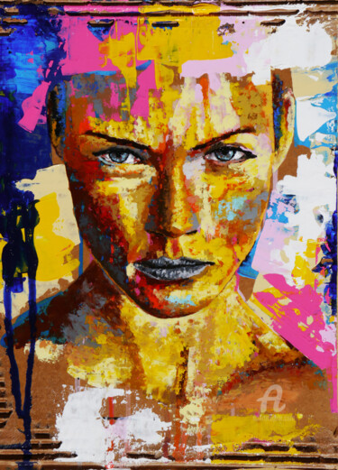 Painting titled "Confusion & Face C…" by Bazévian Delacapucinière, Original Artwork