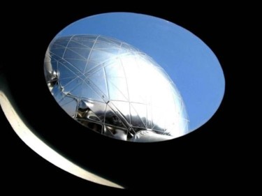 Photographie intitulée "Atomium 4" par Laura Bazzoni (Tzara), Œuvre d'art originale