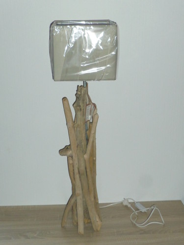 Design intitulada "Lampe Artisanale en…" por Benoit Herault, Obras de arte originais, Iluminação