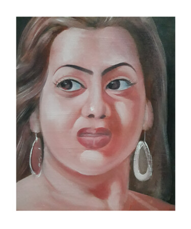 Malerei mit dem Titel "OBJECT STUDY" von Balucharan Us, Original-Kunstwerk, Öl