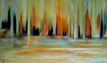 Painting titled "spectral.jpg" by Xavier Barbier, Original Artwork, Oil