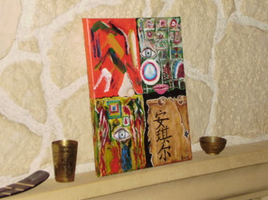Peinture intitulée "l angelesoline" par Bdan, Œuvre d'art originale, Huile
