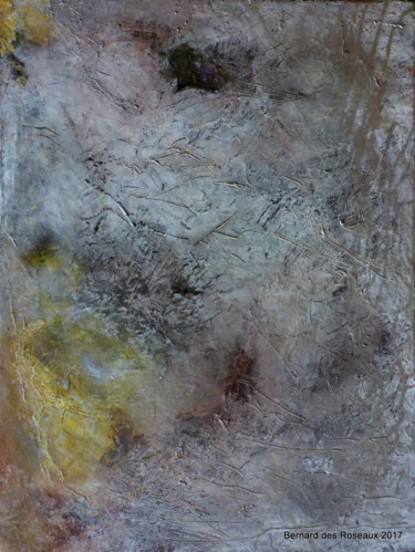 Pittura intitolato "Abstraction" da Bernard Des Roseaux, Opera d'arte originale, Olio