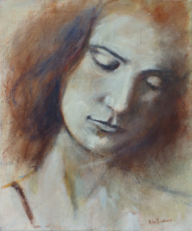 Painting titled "Adelaïde 1" by Bernard Des Roseaux, Original Artwork, Acrylic