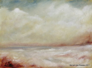 Pintura titulada "Coup de vent sur la…" por Bernard Des Roseaux, Obra de arte original, Oleo Montado en Bastidor de camilla…