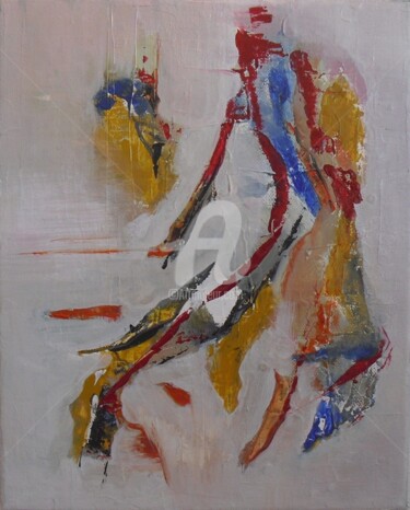 Pittura intitolato "TANGO" da Bea Cubero, Opera d'arte originale, Acrilico