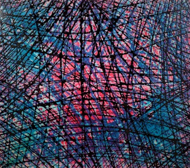 Картина под названием "19-EP6" - Bea Guillemot, Подлинное произведение искусства, Смола