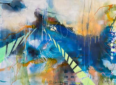 Peinture intitulée "It Is All A Dream N…" par Bea Schubert, Œuvre d'art originale, Acrylique Monté sur Châssis en bois